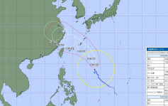 熱帶風暴卡努趨向沖繩 氣象廳呼籲做好防風準備