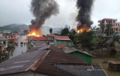 缅甸政府与民兵驳火数十人死亡 西北小镇逾5,000人逃往印度