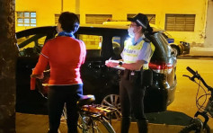 警東九龍打擊行人路上騎單車 發33張傳票