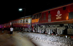 泰國2列火車相撞 致42人受傷3人嚴重
