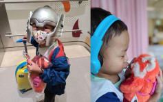 小鐵漢扮「雷神」入院完成心導管手術 醫生：機械心瓣可續用3至5年
