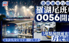 除夕倒數2025︱港鐵通宵行駛 羅湖尾班車0056開出 一文睇清公共交通安排！