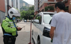警西九龍打擊交通違規 一日派近千五張「牛肉乾」