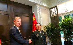 中美防长新加坡会晤 国防部：气氛积极具建设性