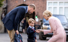 英國喬治小王子開學 凱特嚴重孕吐缺席