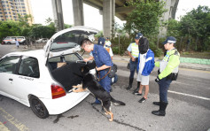 警屯門打擊衝燈截高速私家車 司機涉酒駕藏毒被捕
