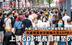 傳中國擬上調GDP增長目標至6% 全國人大將推刺激經濟措施