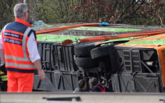 德國萊比錫長途巴士車禍 至少5人死亡 20多人受傷