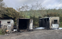大埔大窩西支路貨櫃遭縱火爆炸 2消防員救火受傷