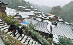 寒潮七成國土急凍 貴州湖南大降雪