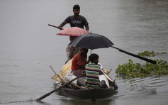印度阿薩姆省洪水氾濫 百萬人逃離家園
