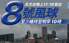 桃芝颱風︱天文台改掛八號風球 至少維持至周四早上10時 股市打風照開（持續更新）