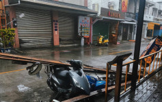 強颱風海葵︱綠島現16級陣風 居民形容似龍捲風橫掃