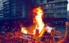【修例風波】政府強烈譴責示威者肆意破壞 指警方必嚴正執法