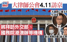 大律师公会18人代表团今抵达北京 明日拜会全国人大常委会香港基本法委员会
