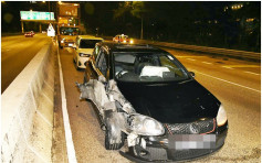 福士荃灣猛撼箭嘴車 削開半邊車身司機送院