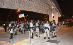 【721遊行】防暴警察西環清場 大批示威者向中環方向撤退