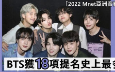 2022 MAMA丨BTS獲18項提名史上最多   BLACKPINK惡鬥TWICE爭最佳女團