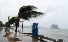 內地發颱風藍色預警 熱帶低壓將登陸海南島東南沿海