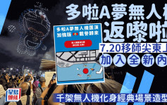 多啦A夢巡迴展︱無人機匯演載譽歸來！7.20尖東上演 户外展區7.9起免費預約進場（附詳情）