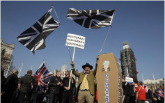 脱欧协议3度遭否决 数千英人抗议国会漠视民意
