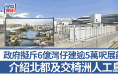 施政报告2024︱政府拟斥6亿湾仔建展馆介绍北都及交椅洲人工岛  料2027年落成