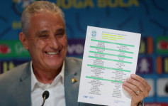 世界盃｜巴西公布市值90億大軍 法明奴落選丹尼爾入圍