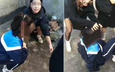 四川13岁女遭同校3女生殴打 警方：网传打人者有后台不实