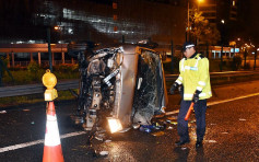 吐露港公路私家车撼客货车酿1死2伤　警循3方向调查