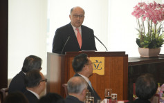 连续第二年出席立法会午宴  郑雁雄称香港有「六变六不变」 吁「六个守住」