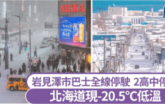 游日注意｜北海道现-20.5°C入冬最低温  岩见泽积雪逾1米为往年3倍