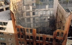 雪梨50年最猛火災 百年老樓燒剩空殼 2毛頭小子投案