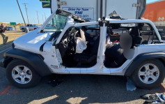 德州超載非法移民吉普車逃避追截炒車 至少4死司機重傷