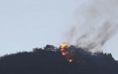 距「萨德」发射台仅1500米　南韩高球场起火引关注