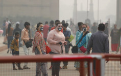 印度空气污染超标40倍如「毒气室」 航班转飞学校停课
