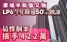 日出康城半新盤又蝕 LP6今年錄逾50宗蝕讓  最慘個案損手422萬