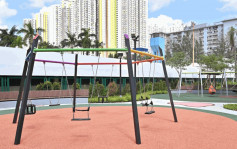 深水埗公园共融游乐场今起开放 占地约6400平方米 以大自然主题设计