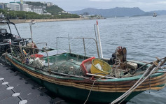 漁護署截獲一艘內地漁船涉非法捕魚 1漁民被起訴 