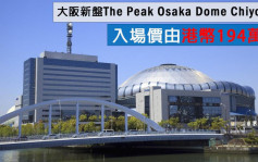 海外地产｜大阪新盘The Peak Osaka Dome Chiyozaki 入场费由港币194万起