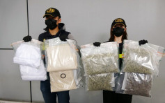 窗簾布掩41萬元大麻花郵包 21歲收件男被捕