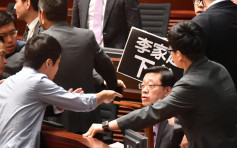 【修例風波】胡志偉被逐引民主派議員不滿 梁君彥宣布會議暫停