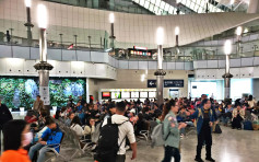 西九龍站人山人海 至早上逾1.8萬人次經高鐵出入境