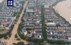 新城區1/2水浸︱湖南平江遇有記錄以來最大洪水　媒體報道：本台被淹了