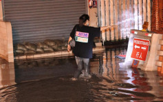 鯉魚門颱風下雨天嚴重水浸 區議員促設抗災應急抽水設施
