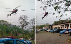 巴西兩男劫持直升機劫獄 機師模擬墜落嚇退匪徒