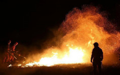 蒙古草原大火蔓延呼倫貝爾市 逾60消防巡撲結合撲滅