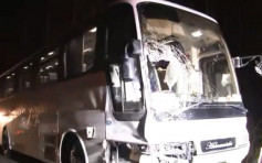 载内地客旅游巴 日本铲迎头旅行车18人伤