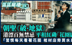 朝圣《破·地狱》港漂百无禁忌 平租红磡「花圈区」「习惯每天看著花圈 棺材店旁买水果」