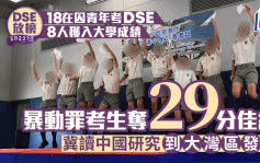 DSE放榜2023｜懲教署18名在囚青少年報考 8人考獲入大學成績 其中1人獲29分佳績