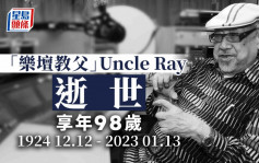 「樂壇教父」Uncle Ray逝世 享年98歲